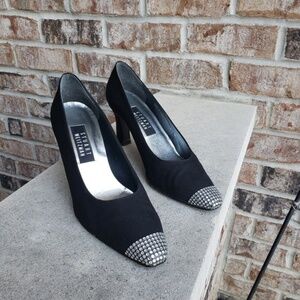 STUART WEITZMAN Rhinestones Embellished Heels 8.5